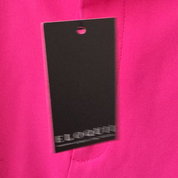 NWT ELOQUII | Magenta Pink Pants Stretchable Wide Leg Sz 16 - Picture 4 of 6